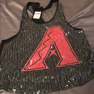 Dbacks sequined top